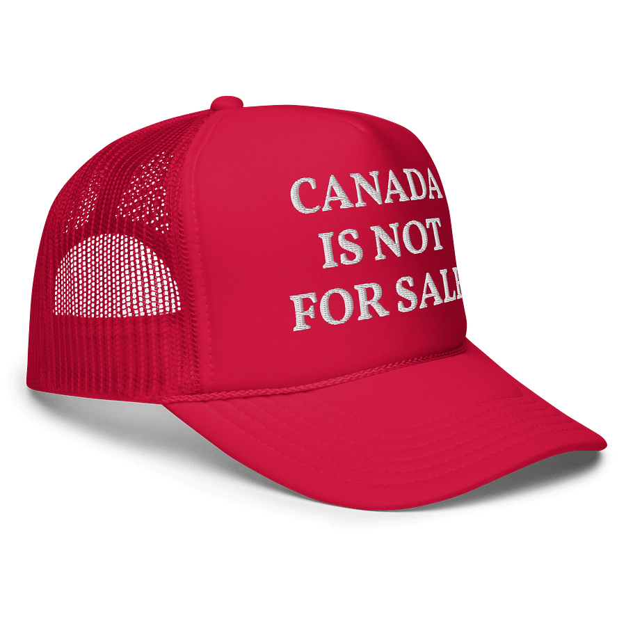 Canada Is Not For Sale - Embroidered Trucker Cap Hat product image (3)