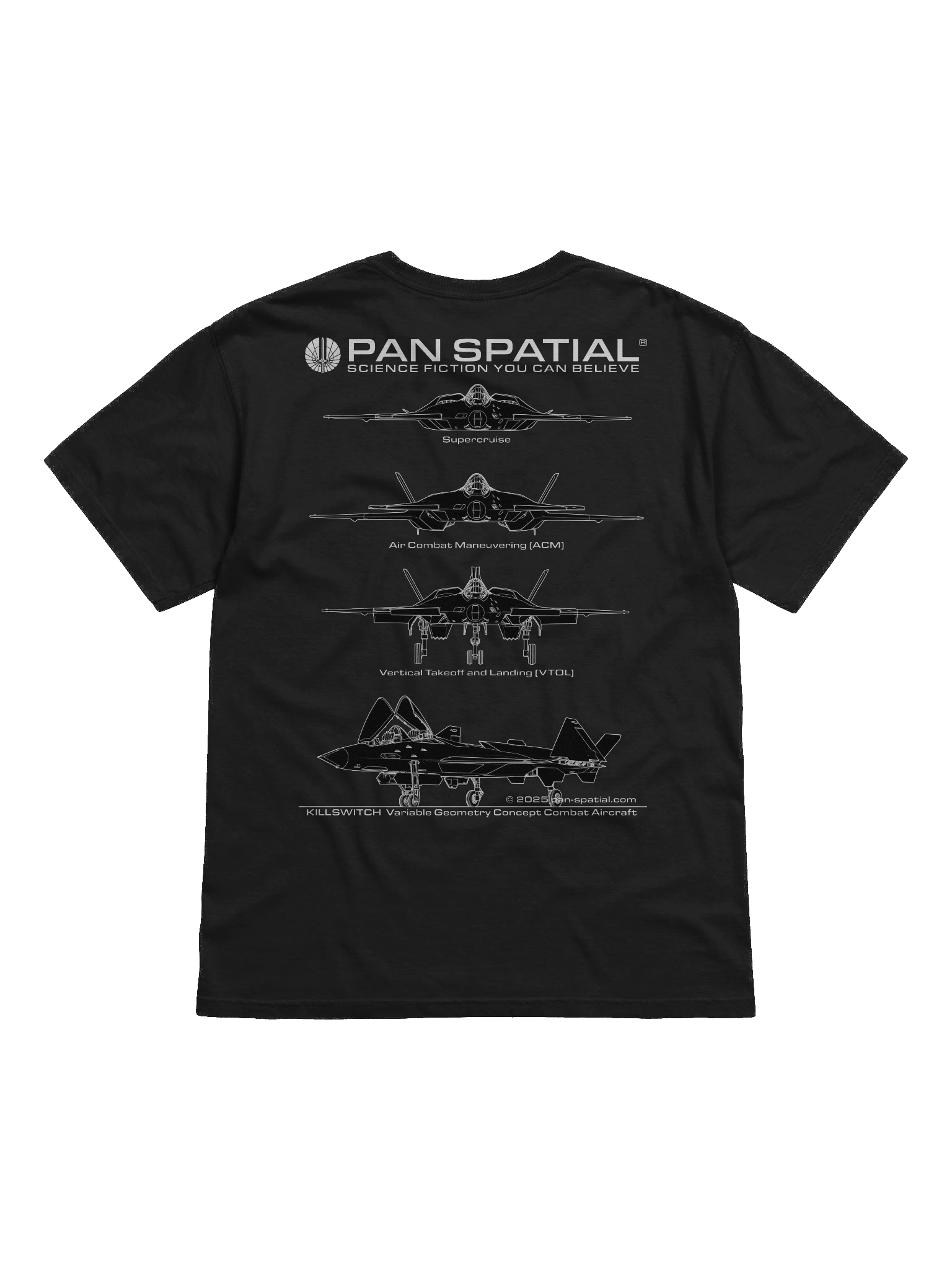 Pan-Spatial 'KILLSWITCH' T-shirt product image (2)