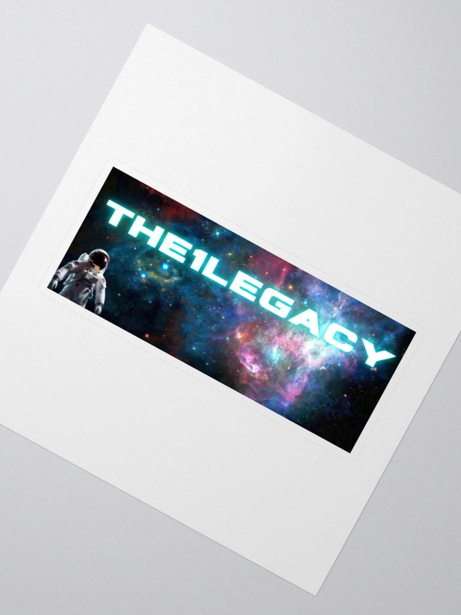 The1Legacy Logo Kiss Cut Stickers product image (6)
