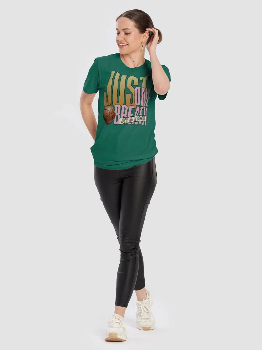 Just One Breath At A Time Basketball Motivational T-Shirt product image (30)