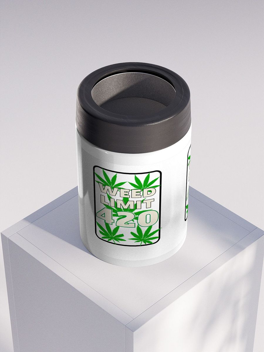 Weed Limit Steel Koozie product image (3)