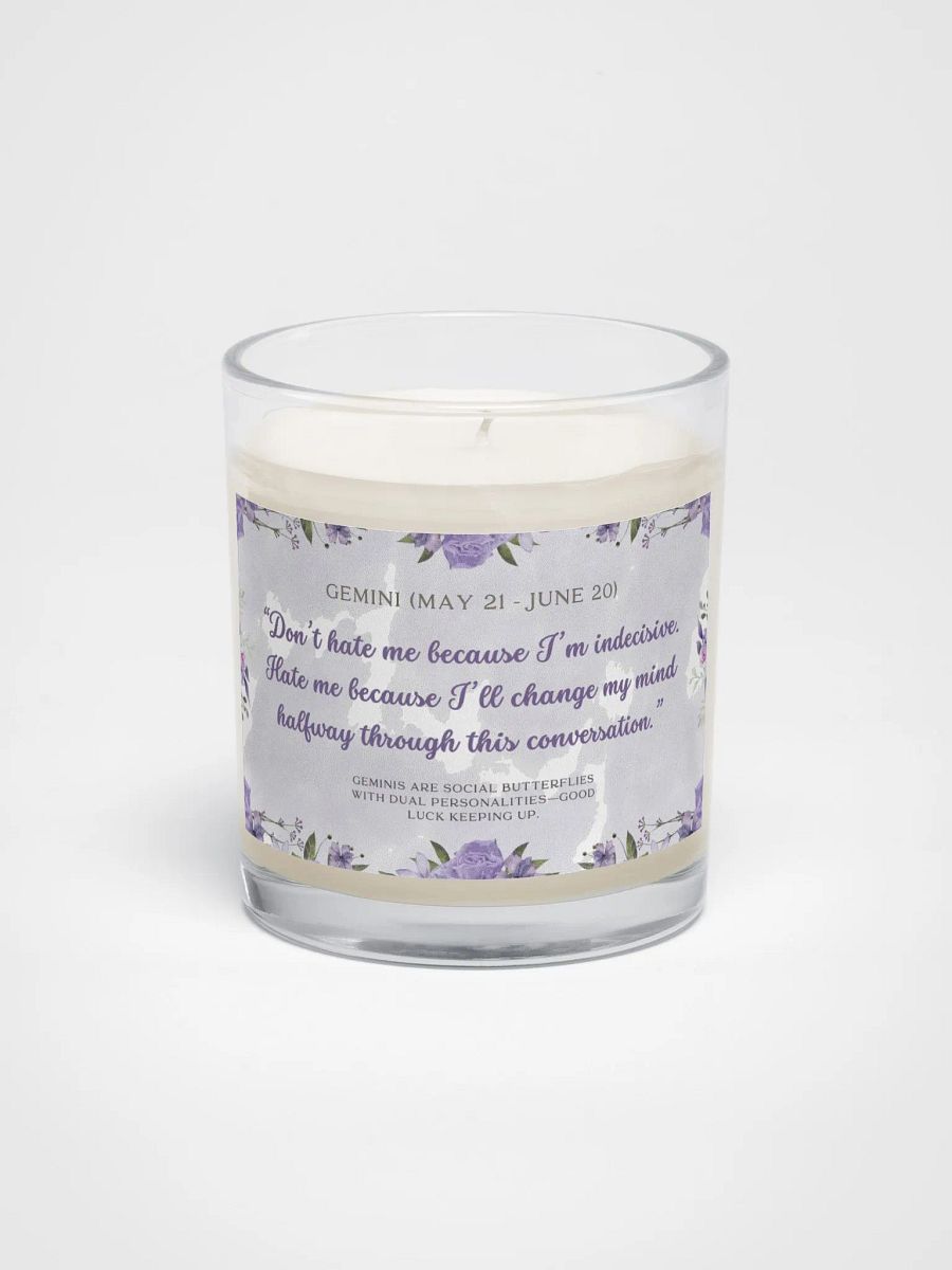 Gemini - Zodiac Candles product image (1)