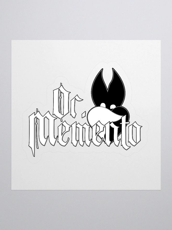 Dr. Memento Classic Logo Sticker product image (1)