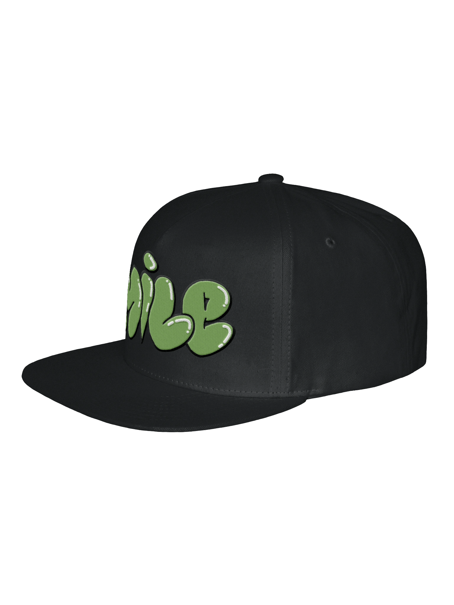 Dill's Smile Line Embroidered Flat Cap product image (4)