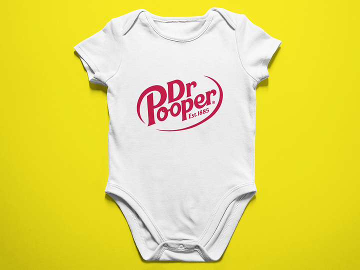 Dr. Pooper - Baby Bodysuit Onesies for Boys and Girls product image (1)