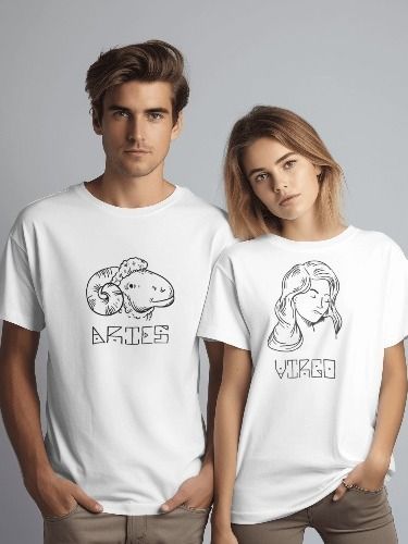 Black Aries Zodiac Crustacean T-Shirt product image (1)