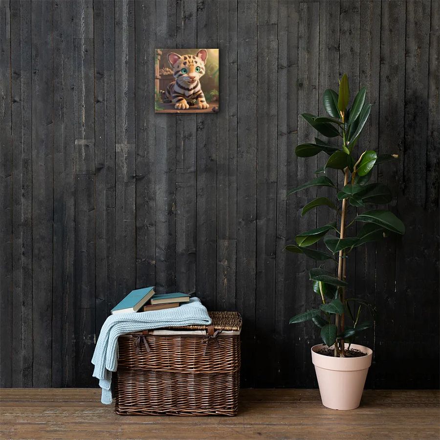 Endangered Species - Mexico - Ocelot Canvas Art product image (4)