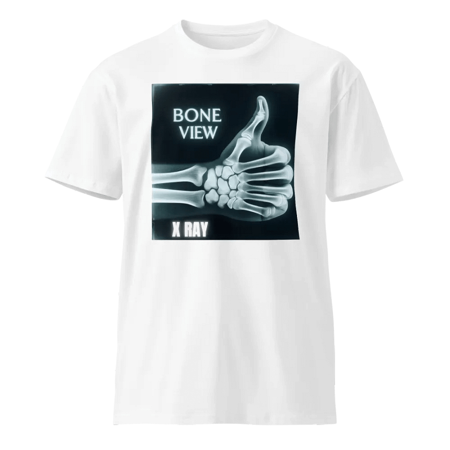 Bone View X-Ray Thumbs-Up T-Shirt product image (1)