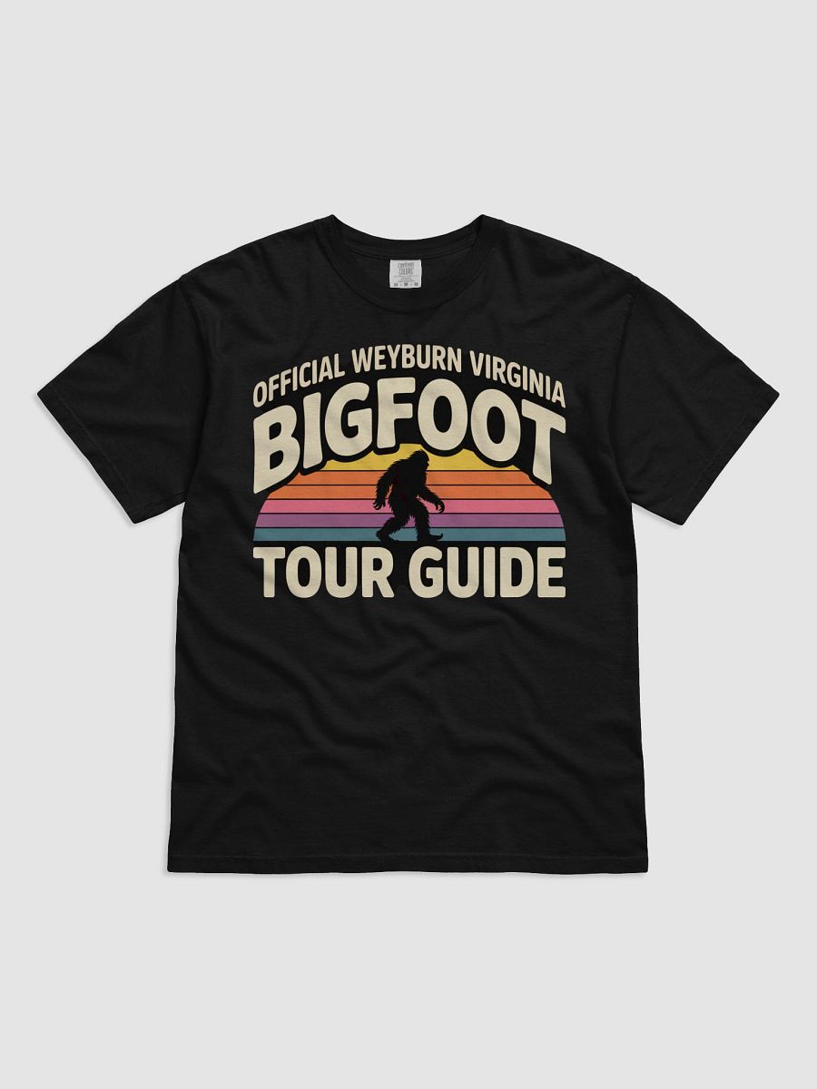 Official Weyburn Bigfoot Tour Guide T-Shirt product image (11)