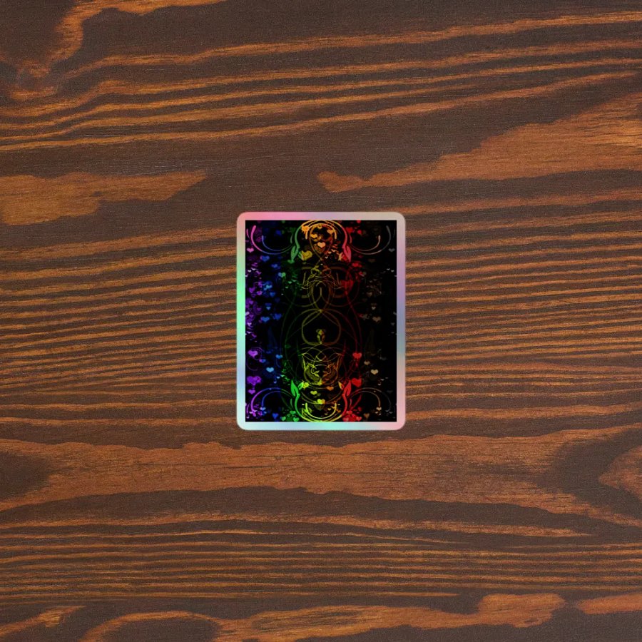 Philadelphia Pride Flag Sticker (Flourish Variation) product image (5)