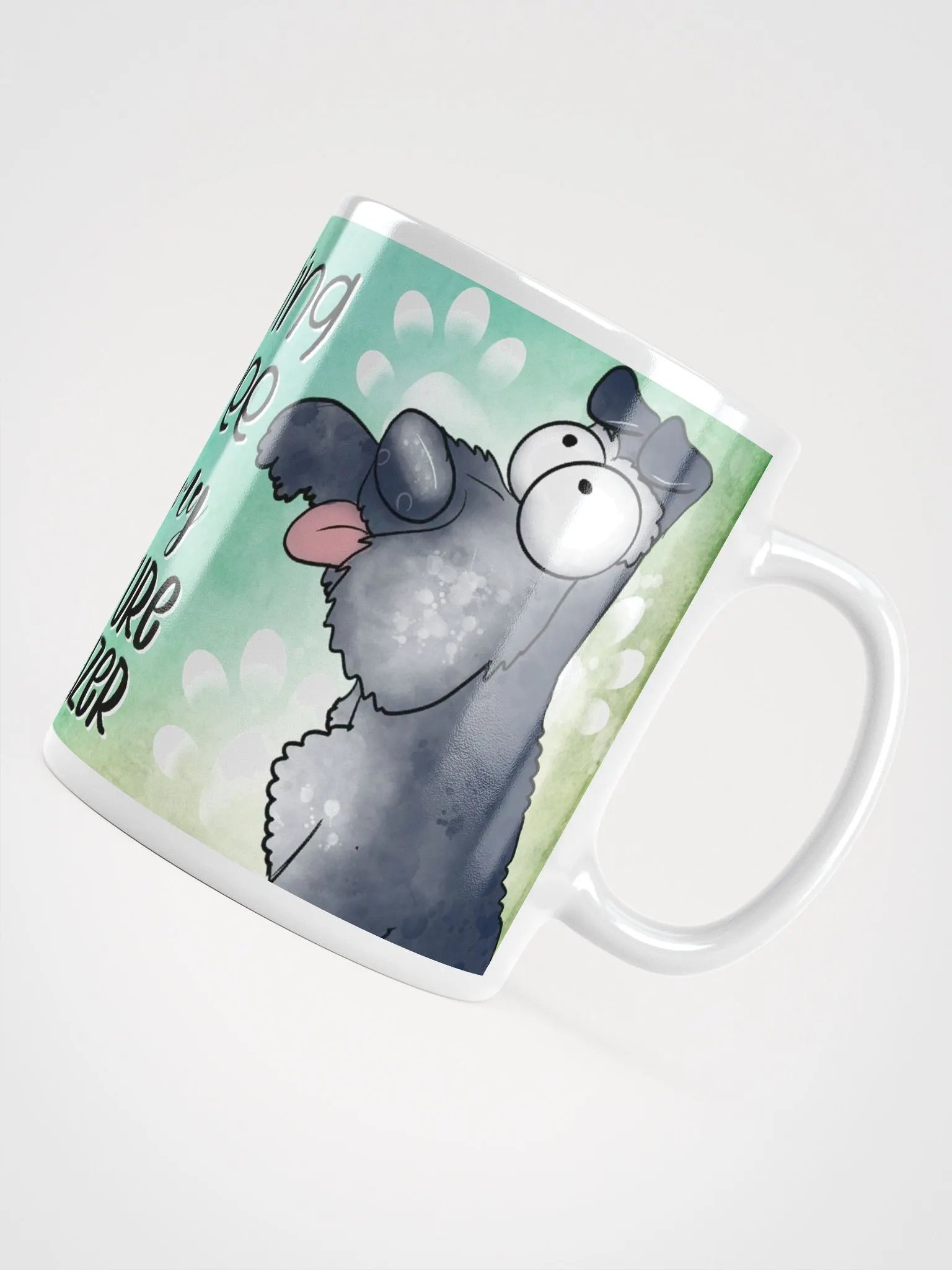 Morning Coffee with My Mini Schnauzer Mug product image (5)