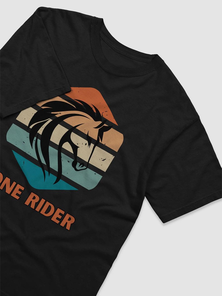Lone Rider Horse Head T-Shirt product image (107)