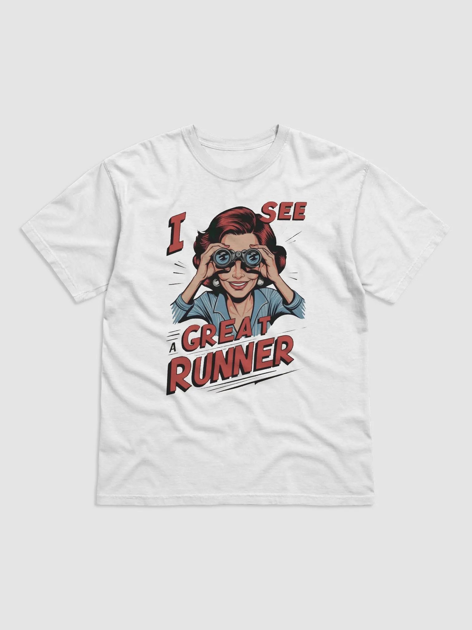 I See Great Runner Pop Art T-Shirt product image (1)