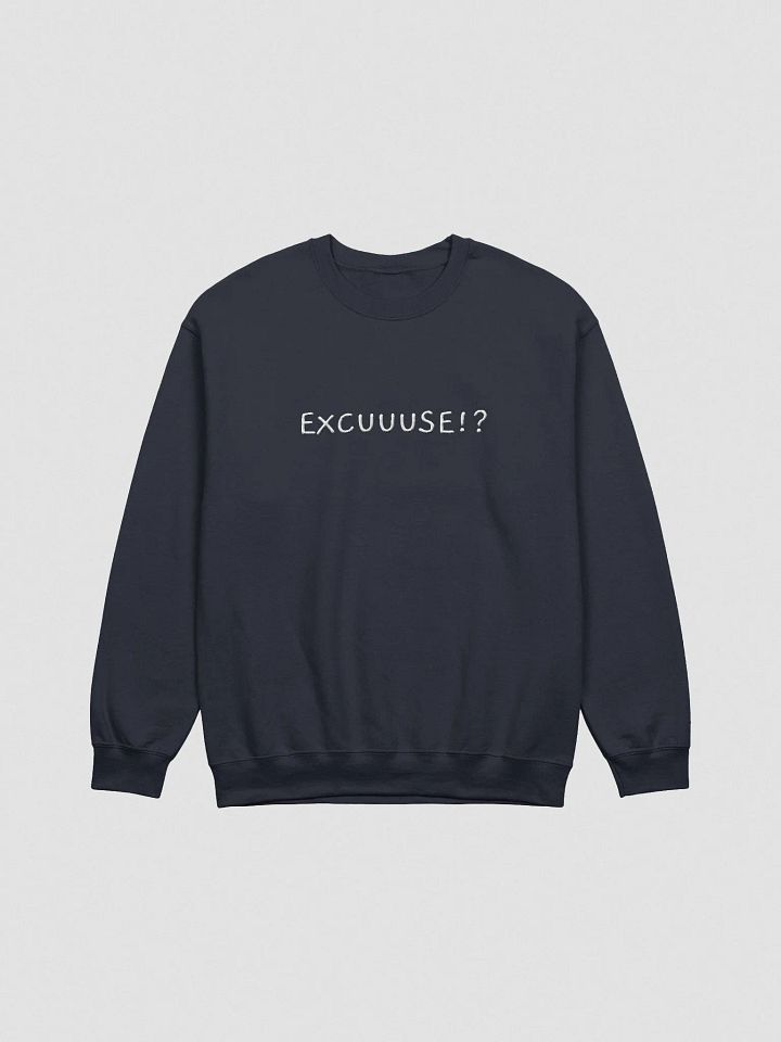 EXCUSE Embroidered Crew Neck product image (2)