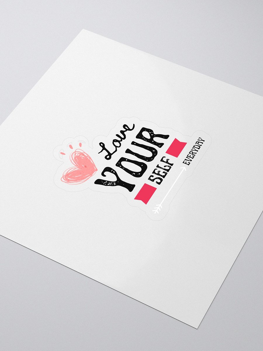 Love Yourself Everyday Sticker product image (3)
