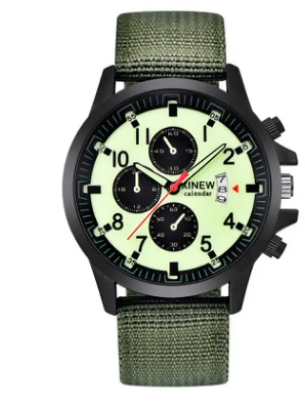Mens Brand Watches Fashion Nylon Band Military Sports Watch product image (5)