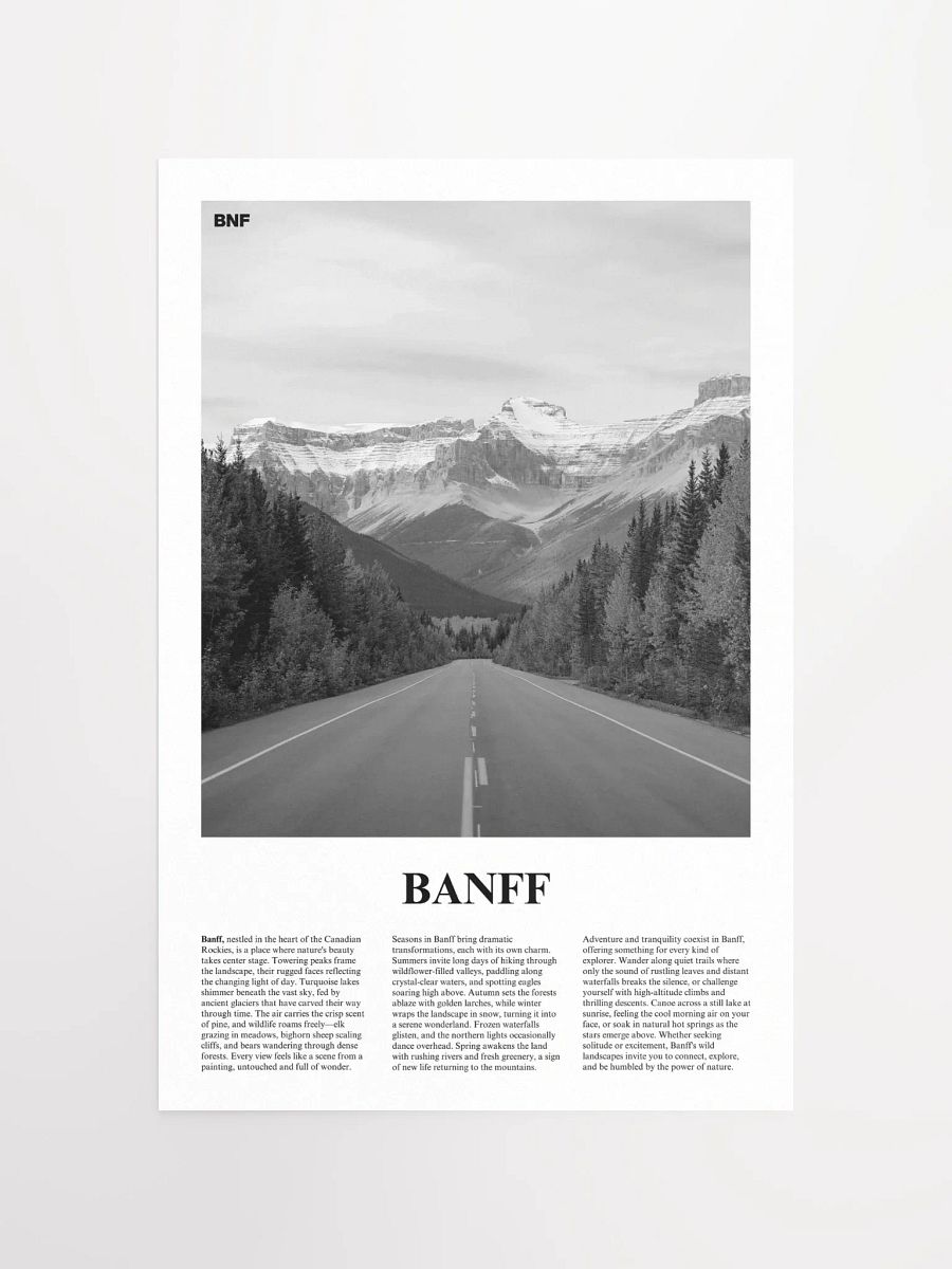 Banff 03 Newspaper Poster product image (11)