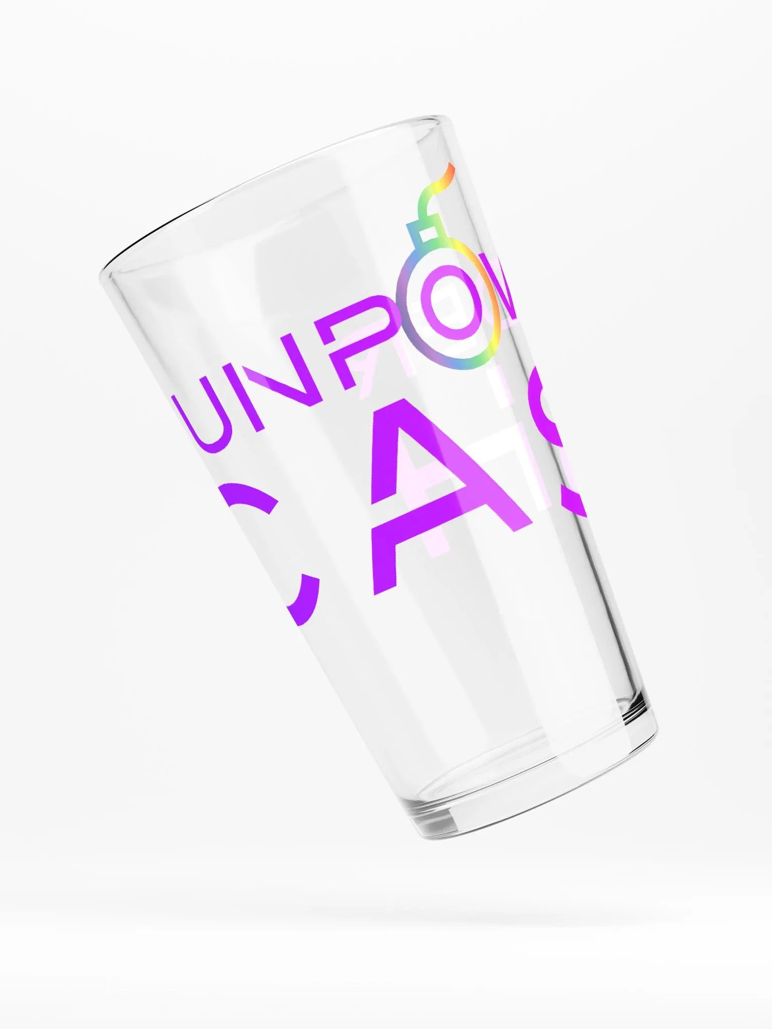 Gunpowder Cash Pint Glass (Name and Logo) product image (4)