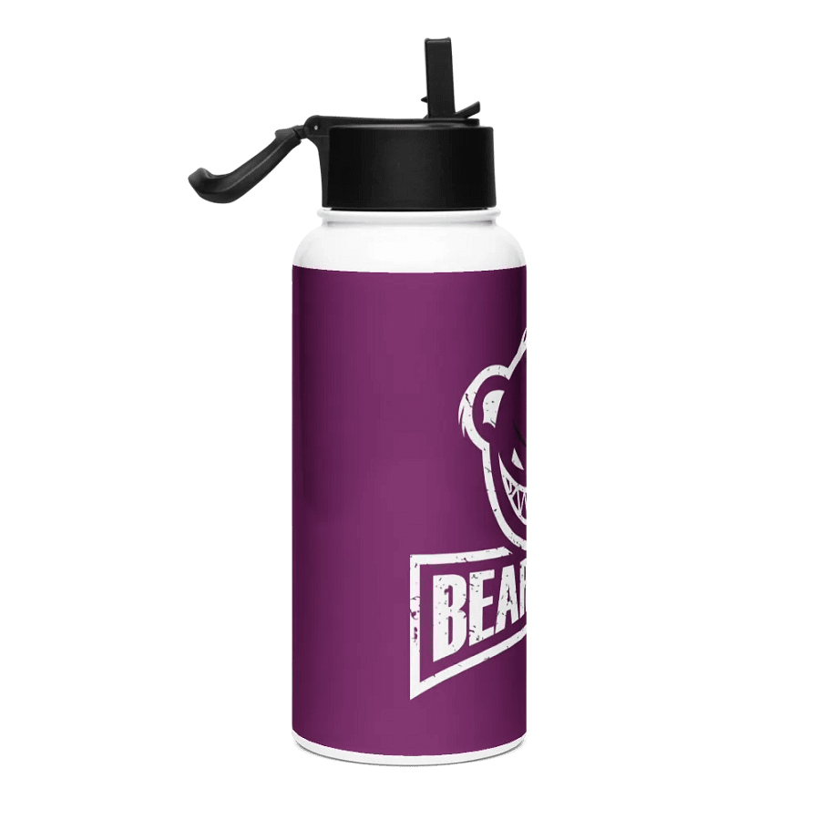 BEAR BASS Large Water Bottle (Purple) product image (4)
