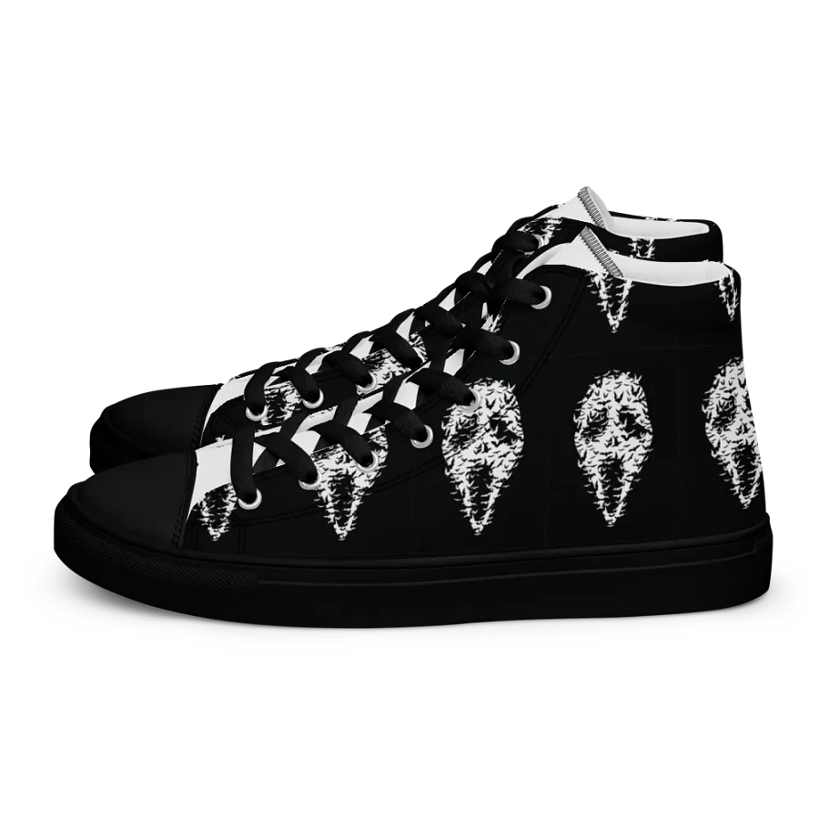 Ghost Face High Top Canvas Shoes product image (1)