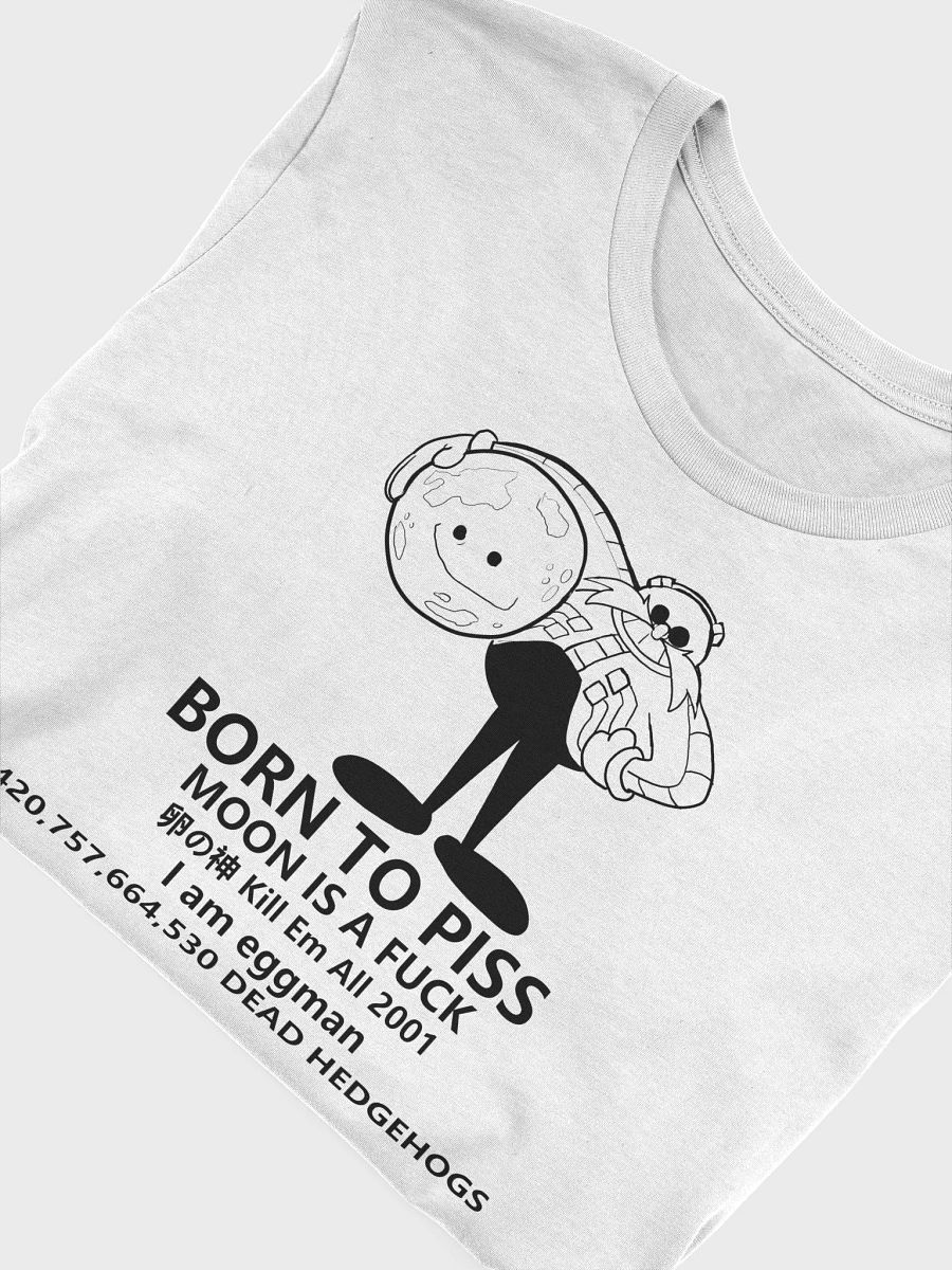 MOON IS A FUCK T-SHIRT product image (3)