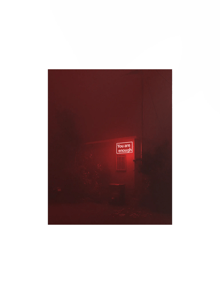 "You are enough" Matte Poster product image (5)