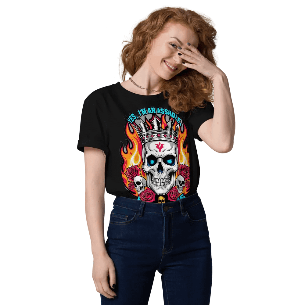 Rebel Royalty Skull Crown T-Shirt product image (9)