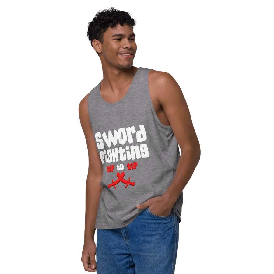 Sword Fighting Muscle Tank product image (64)