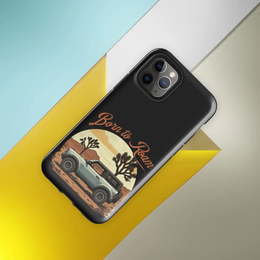Born to Roam Tough iPhone Case product image (33)