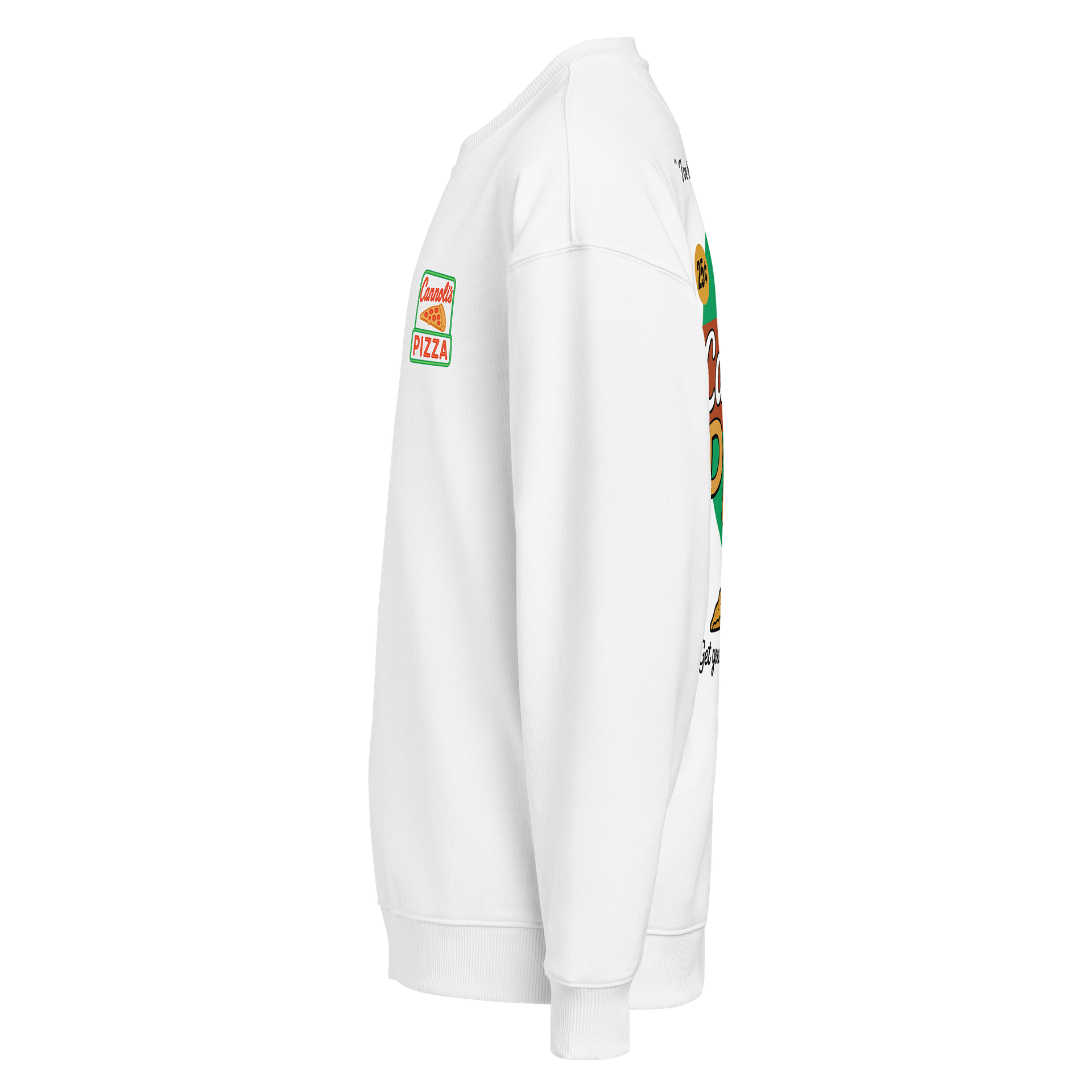 Oversized Cannoli's Pizza Sweater product image (3)