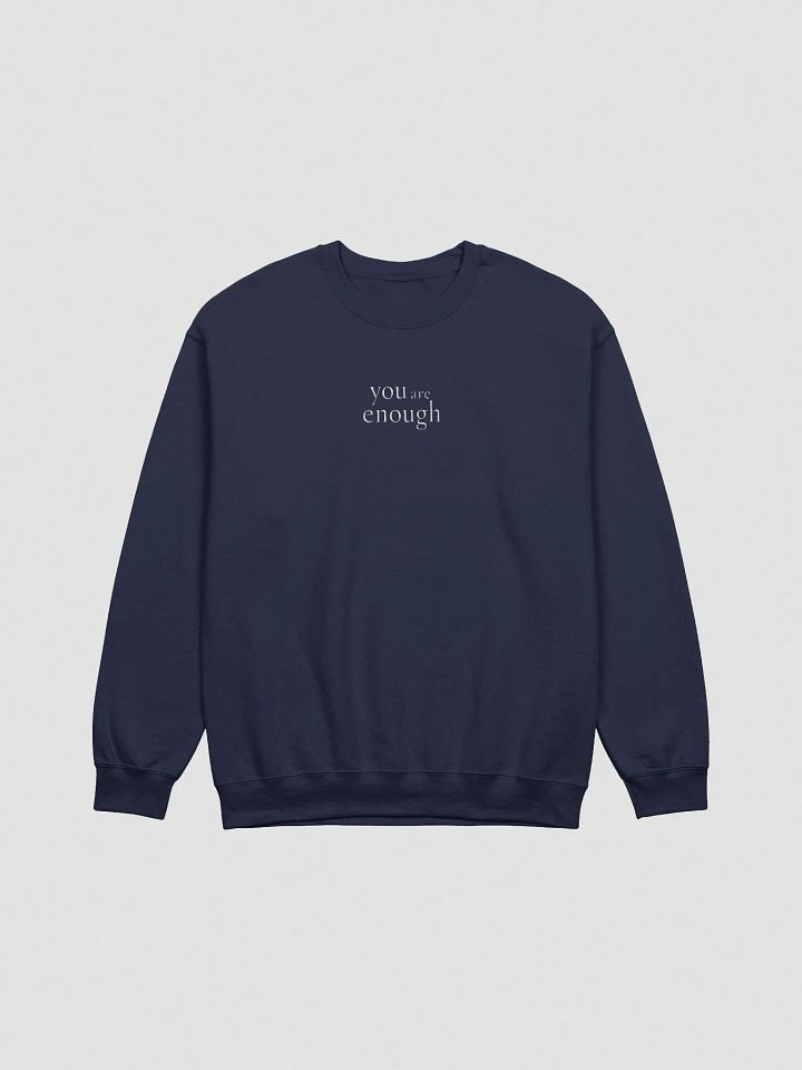 You Are Enough Unisex Embroidered Sweatshirt product image (2)