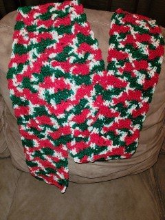 Red, White, and Green Comso Scarf product image (1)