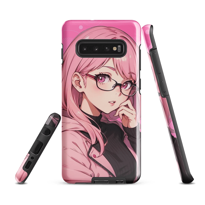 (Pink WAIFU) K Case for Samsung product image (2)