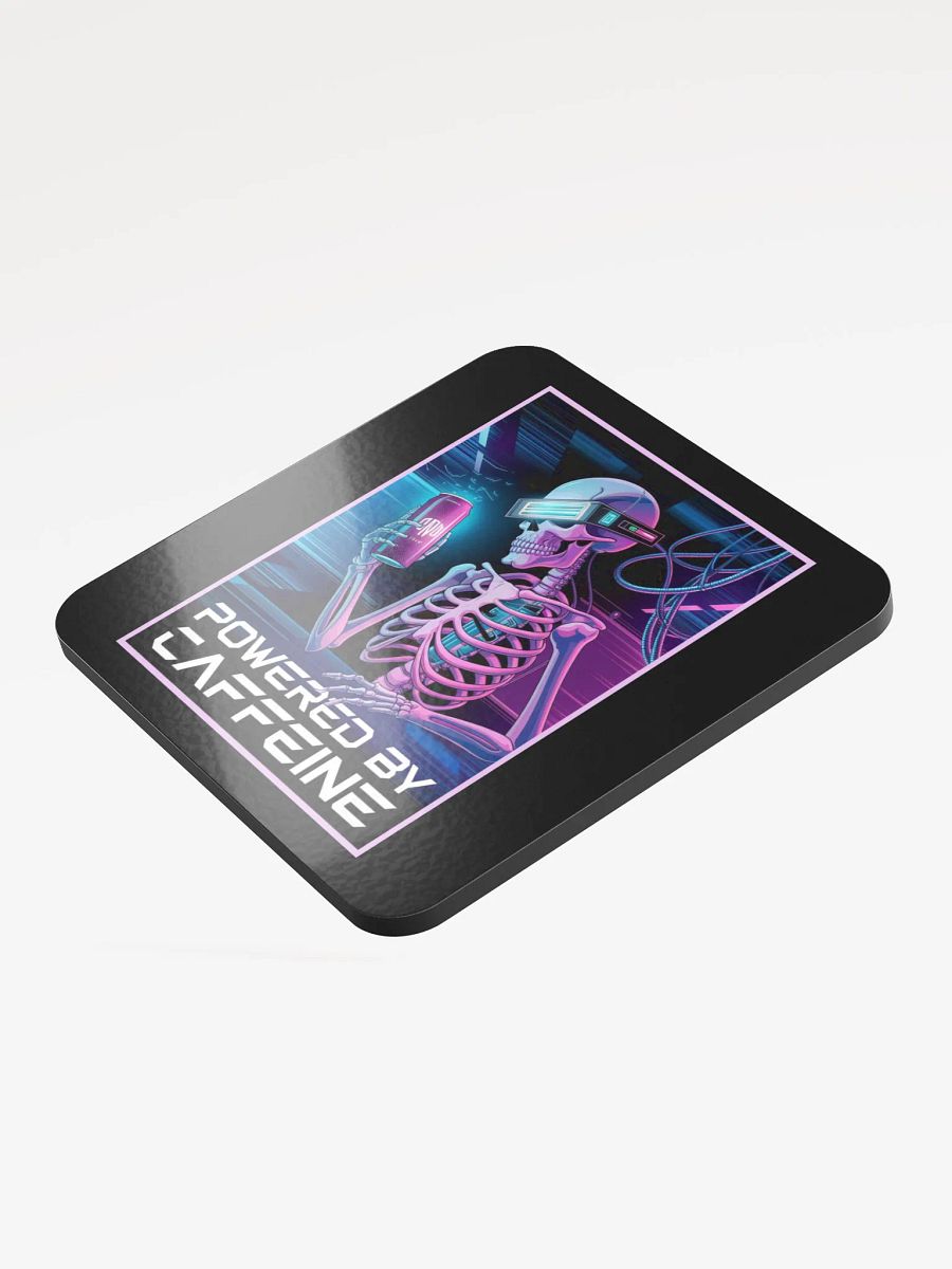 "POWERED BY CAFFEINE" Coaster product image (3)