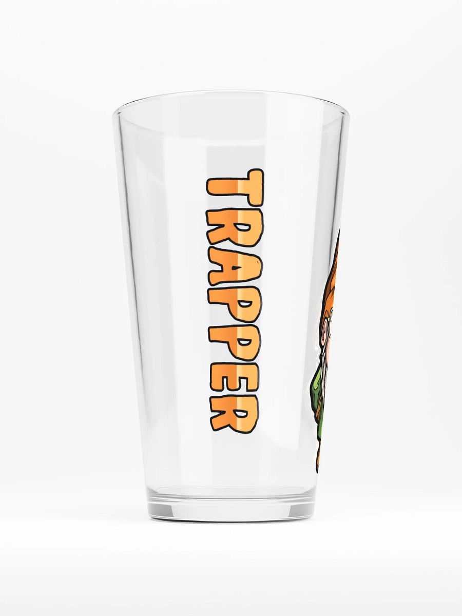 Trapper Logo Shaker Pint Glass product image (2)