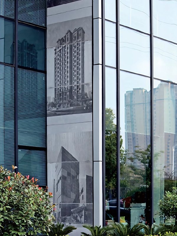 Artistic concrete imaging film product image (5)