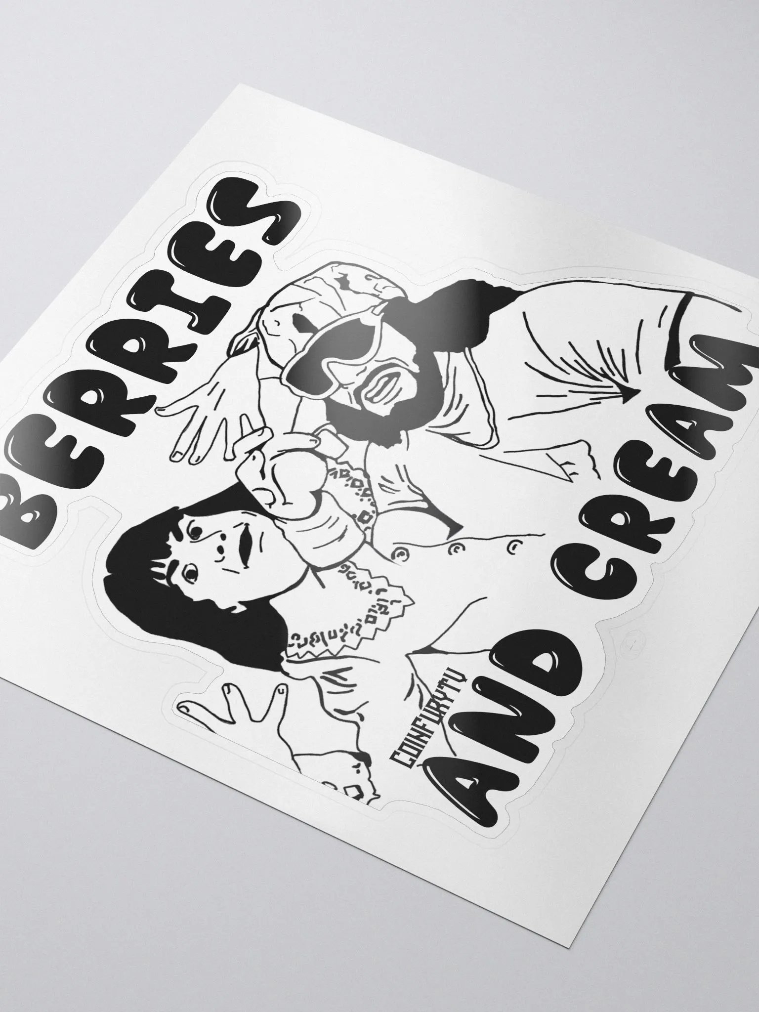 Berries and The Cream - Sticker product image (3)