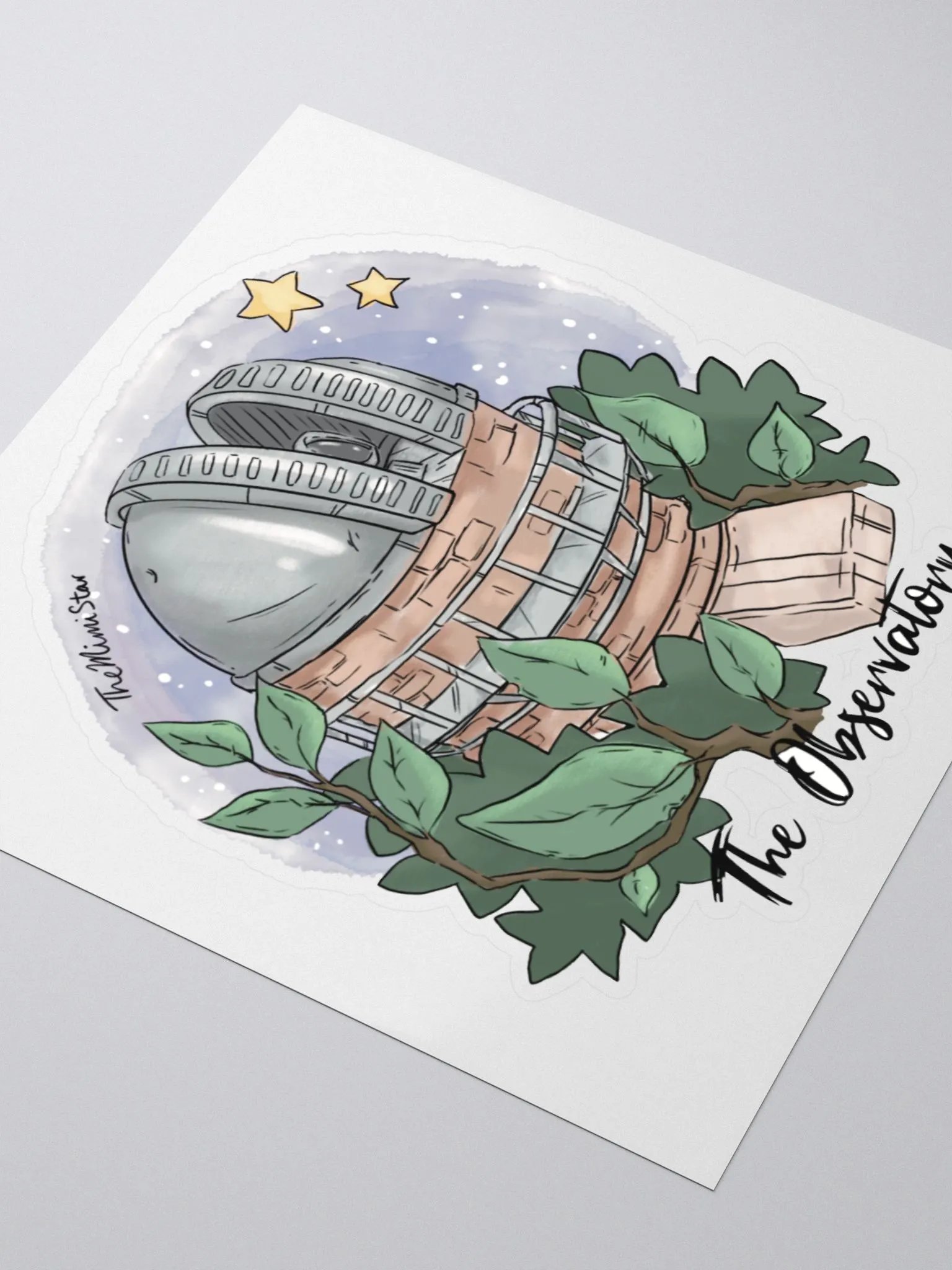 The Observatory Kiss-Cut Sticker product image (3)