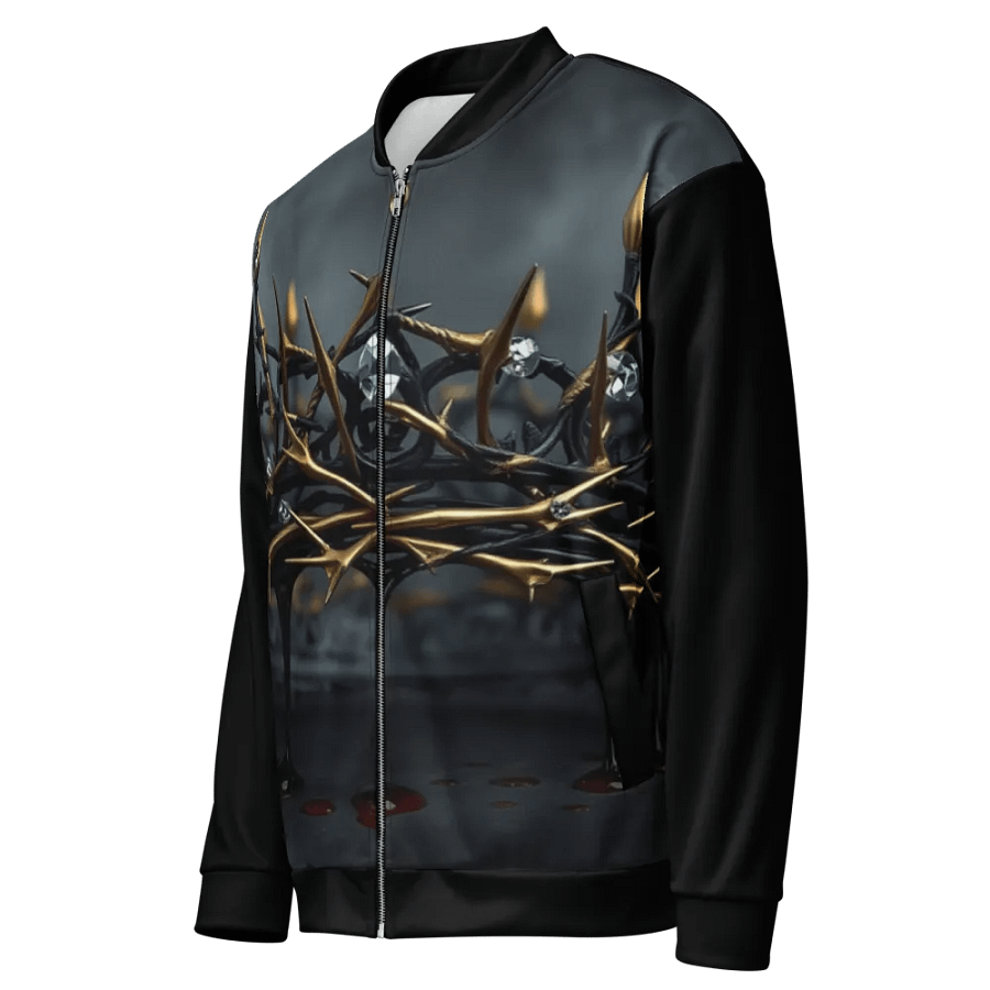 Crown of Glory Unisex Bomber Jacket product image (3)