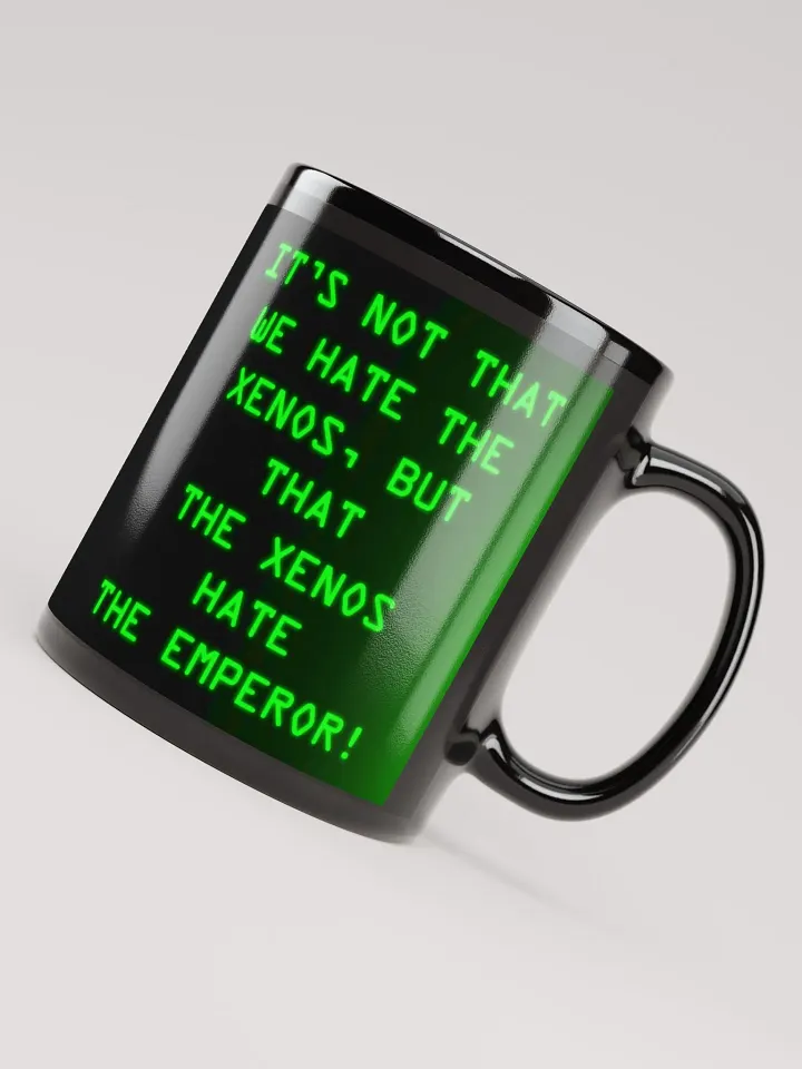 Nuka Regiment Black Glossy Mug product image (2)