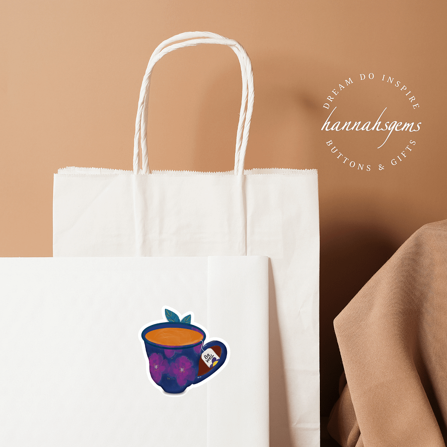 Be Well Navy Sticker product image (4)