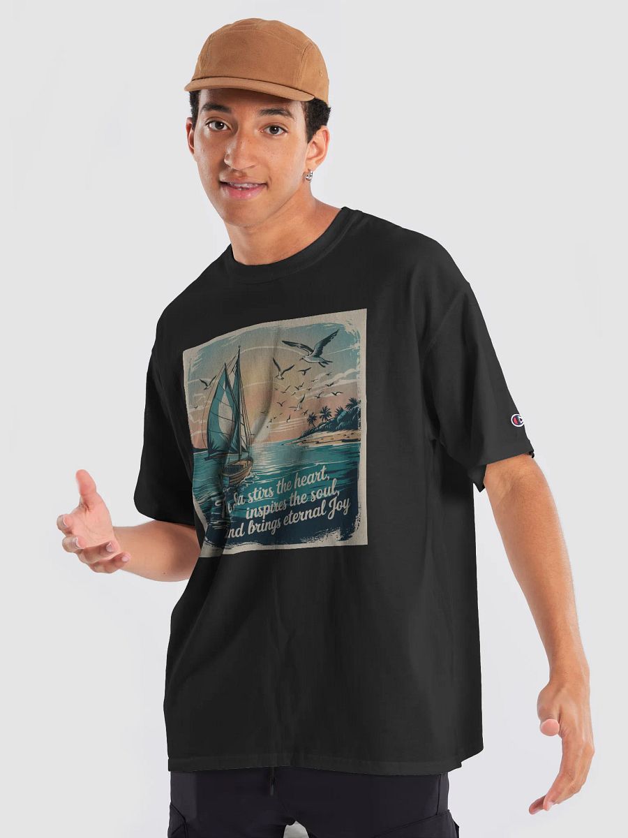 Sunset Sailboat T-Shirt product image (1)