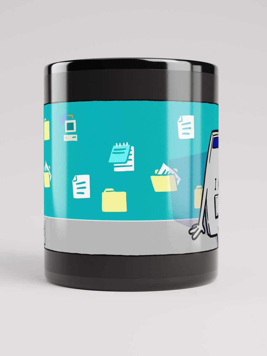 I AM NOT [OK] Mug (Black) product image (9)