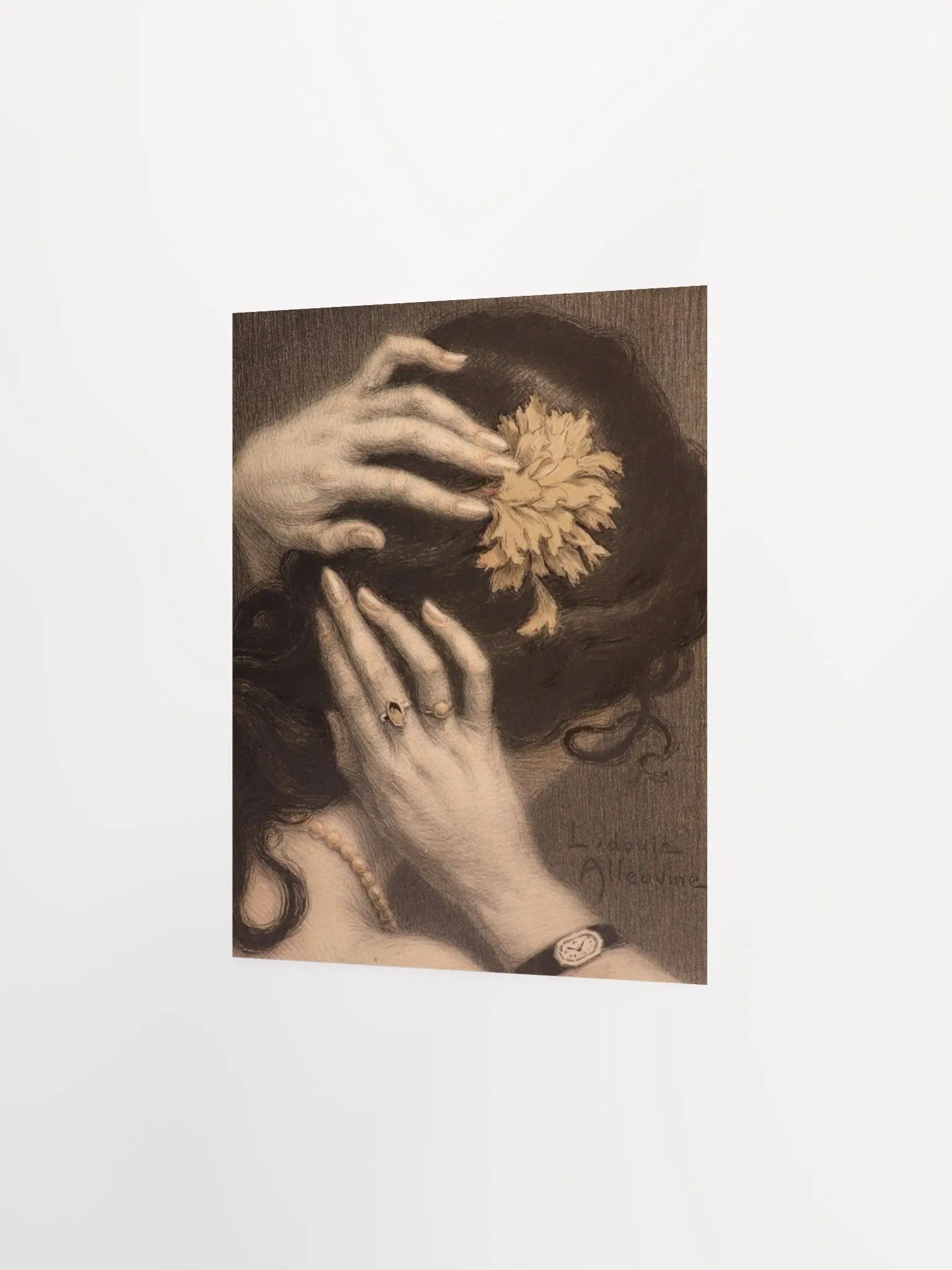 ''Mains de femme'' by Ludovic Alleaume Posters (Sizes Avail.) product image (3)