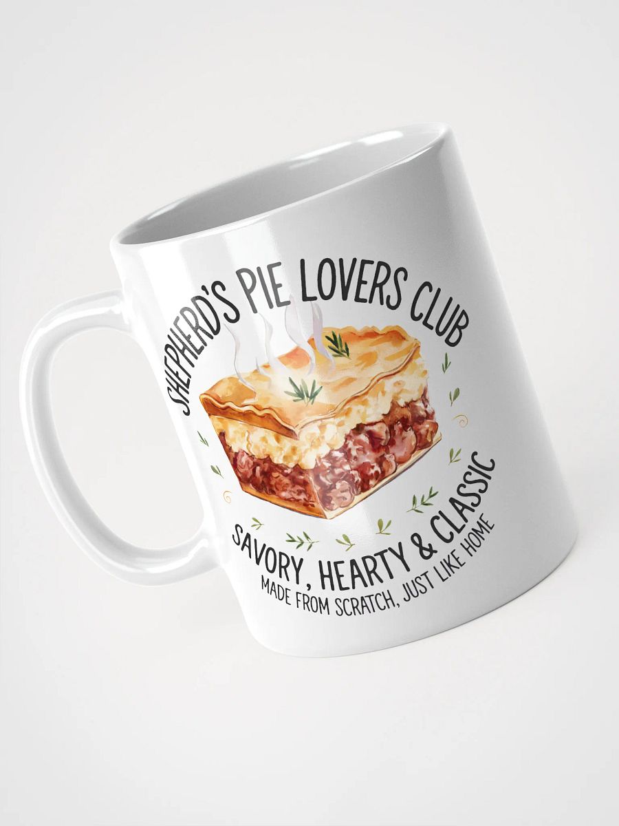 Shepherd's Pie Lovers Club White Glossy Mug product image (8)