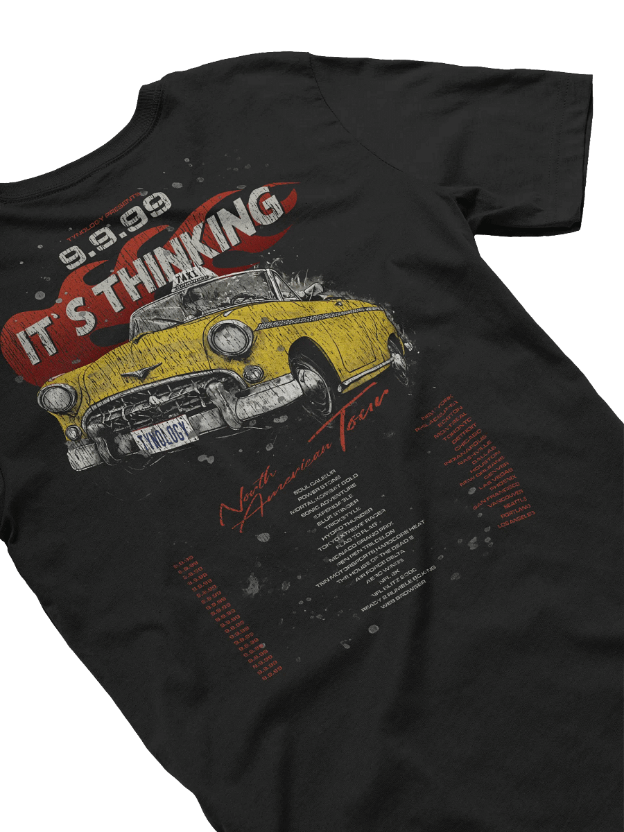 It's Thinking 9.9.99 Tour T-Shirt (Crazy Taxi) product image (1)