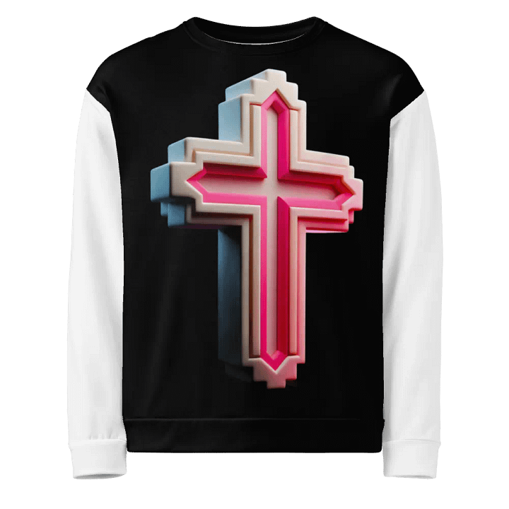 Angel and Cross - All-Over Unisex Sweatshirt #8 product image (1)