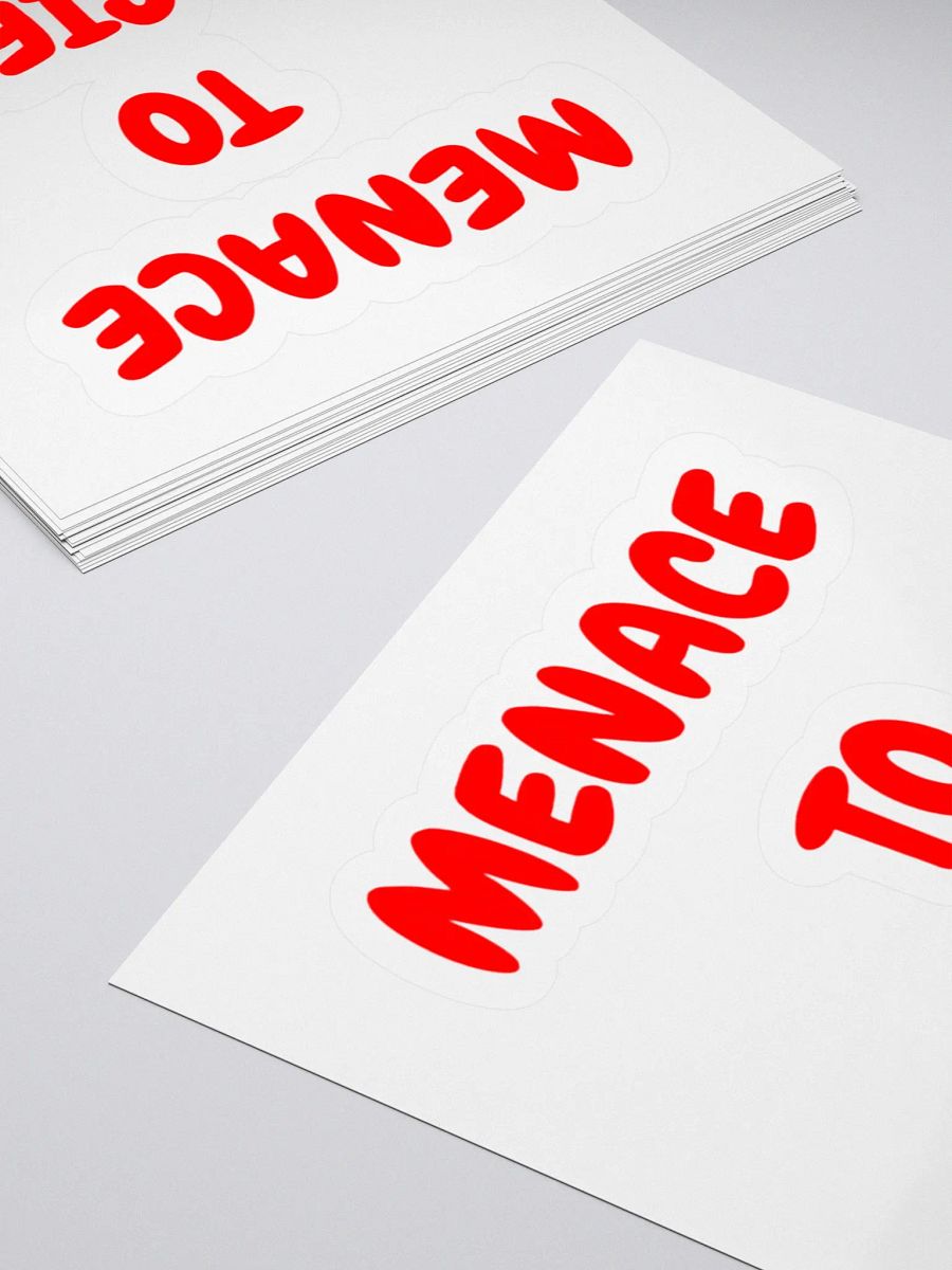 Menace to Society Kiss Cut Stickers product image (10)