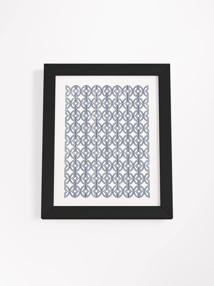 Emancipation Geometric Poster (Framed) product image (3)