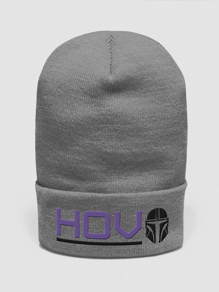 Warrior HOV Embroidered Beanie product image (1)